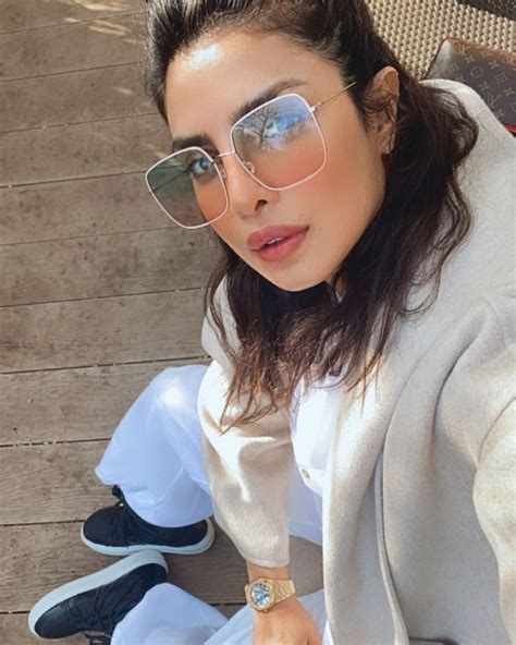 Let’s take a peek into Priyanka Chopra’s sunglasses .